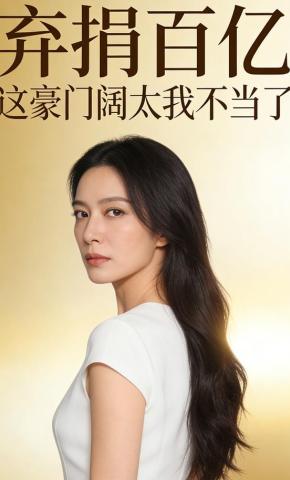 短剧《弃捐百亿？这豪门阔太我不当了》海报