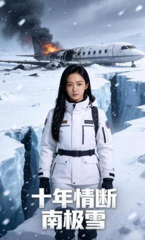 短剧《十年情断南极雪》海报