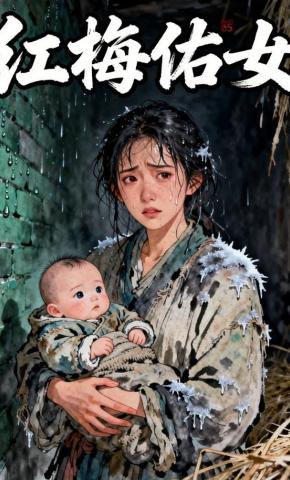 短剧《红梅佑女》海报