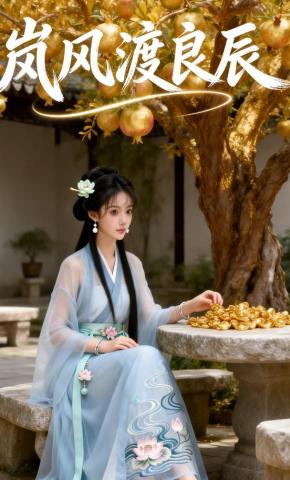 短剧《岚风渡良辰》海报