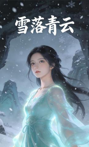 短剧《雪落青云》海报