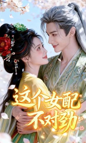 短剧《这个女配不对劲》海报