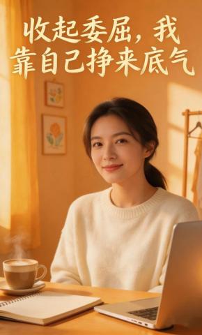 短剧《收起委屈，我靠自己挣来底气》海报