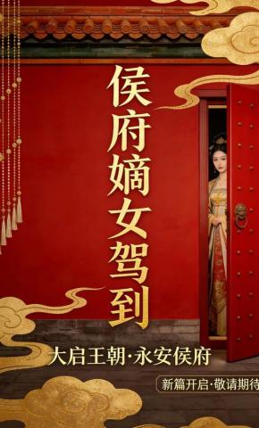 短剧《侯府嫡女驾到》海报