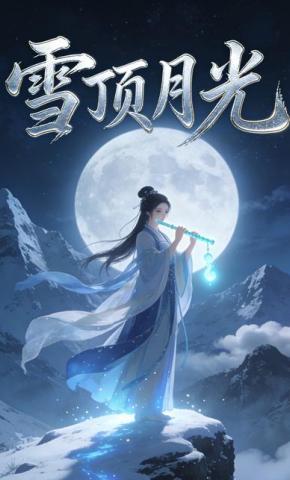 短剧《雪顶月光》海报