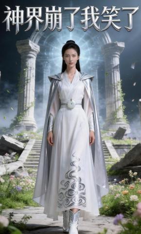 短剧《神界崩了我笑了》海报