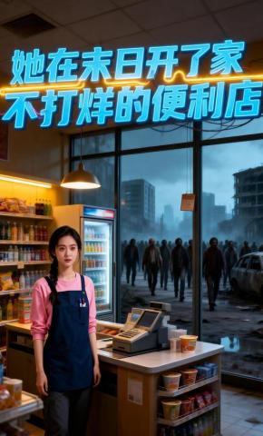 短剧《她在末日开了家不打烊的便利店》海报
