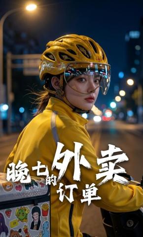 短剧《晚七的外卖订单》海报