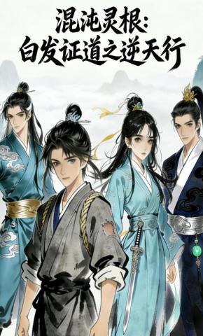 短剧《混沌灵根：白发证道之逆天行》海报