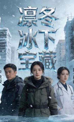 短剧《凛冬冰下宝藏》海报