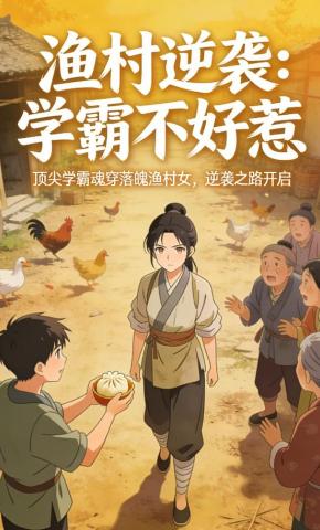 短剧《渔村逆袭：学霸不好惹》海报