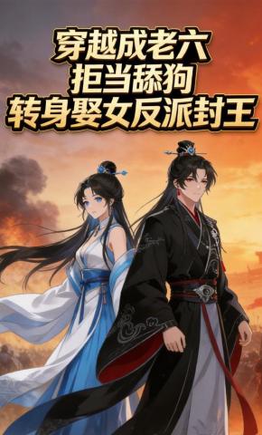 短剧《穿越成老六：拒当舔狗，转身娶女反派封王》海报