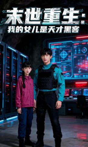 短剧《末世重生：我的女儿是天才黑客》海报