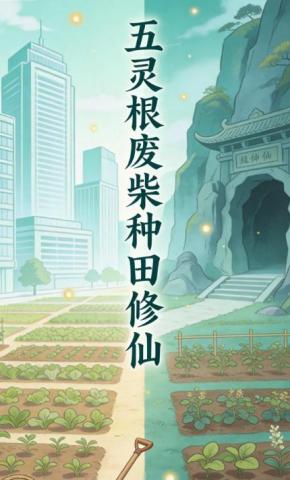 短剧《五灵根废柴种田修仙》海报