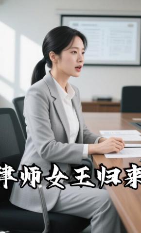 短剧《律师女王归来》海报