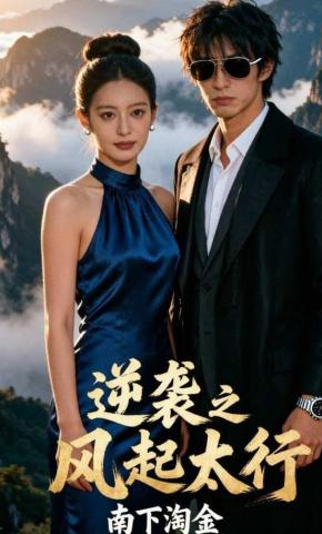 短剧《逆袭：风起太行，南下淘金》海报