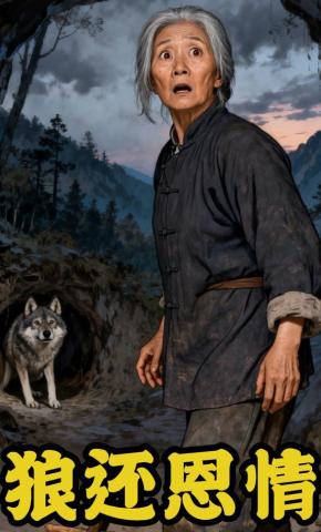 短剧《狼还恩情》海报