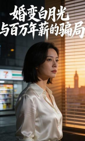 短剧《婚变白月光与百万年薪的骗局》海报