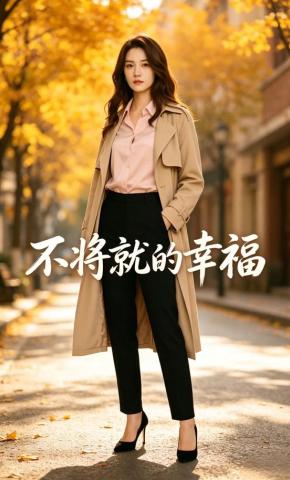 短剧《不将就的幸福》海报