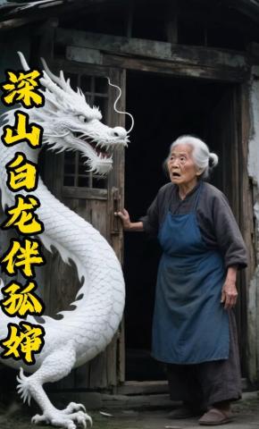 短剧《深山白龙伴孤婶》海报