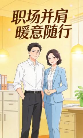 短剧《职场并肩，暖意随行》海报