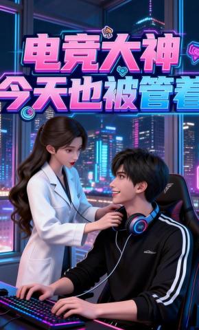 短剧《电竞大神今天也被管着》海报