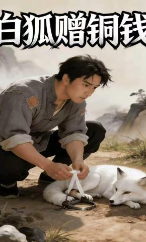 短剧《白狐赠铜钱》海报
