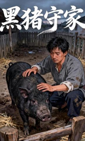 短剧《黑猪守家》海报