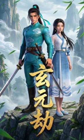 短剧《玄元劫》海报