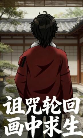 短剧《诅咒轮回画中求生》海报