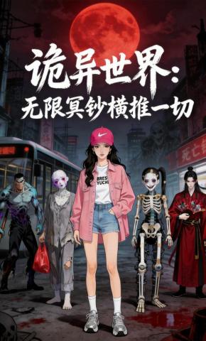 短剧《诡异世界：无限冥钞横推一切》海报