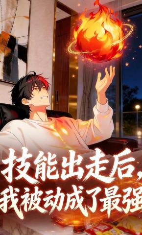 短剧《技能出走后，我被动成了最强》海报