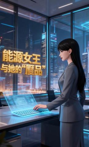 短剧《能源女王与她的赝品》海报