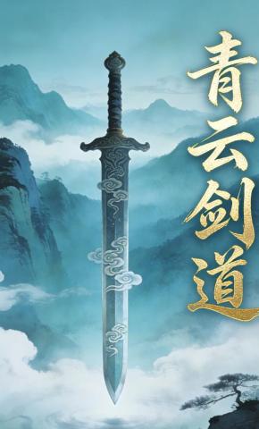 短剧《青云剑道》海报