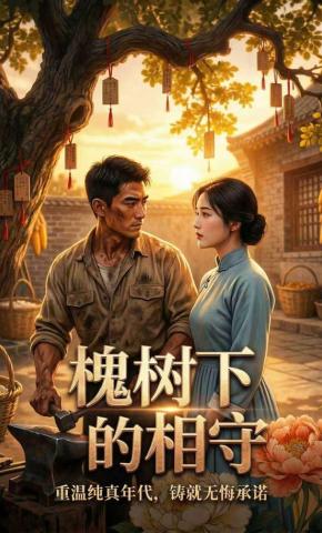 短剧《槐树下的相守》海报