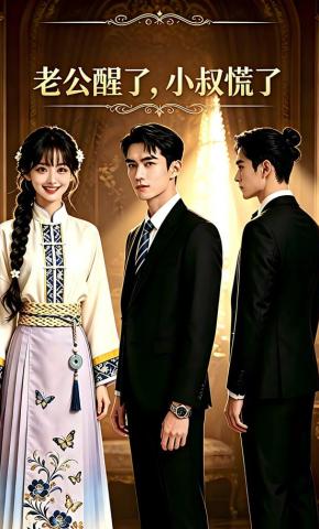 短剧《老公醒了，小叔慌了》海报