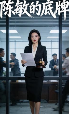 短剧《陈敏的底牌》海报