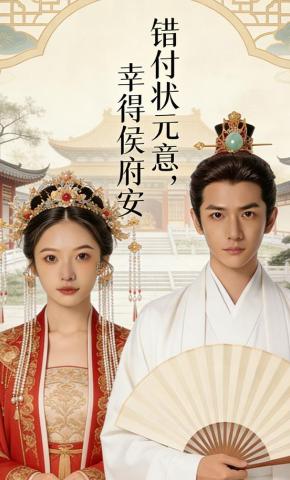 短剧《错付状元意，幸得侯府安》海报