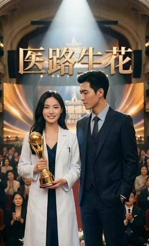 短剧《医路生花》海报