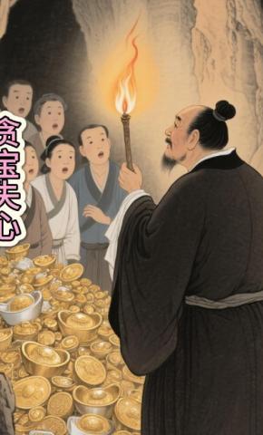 短剧《贪宝失心》海报