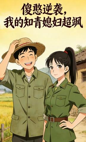 短剧《傻憨逆袭，我的知青媳妇超飒》海报