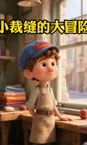 短剧《小裁缝的大冒险》海报
