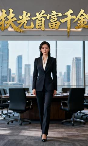 短剧《扶光首富千金》海报