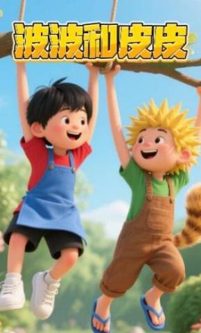 短剧《波波和皮皮》海报