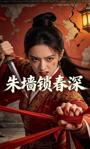 短剧《朱墙锁春深》海报