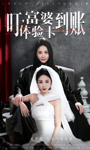 短剧《叮，富婆体验卡到账》海报