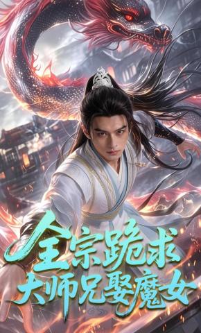 短剧《全宗跪求大师兄娶魔女》海报