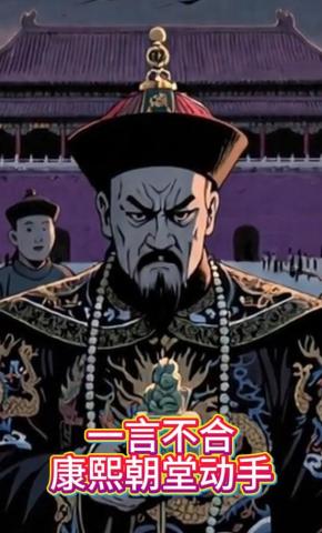 短剧《一言不合康熙朝堂动手》海报