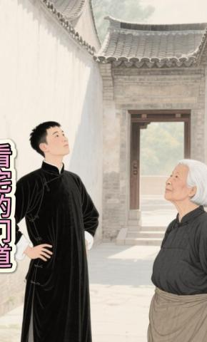 短剧《看宅的门道》海报