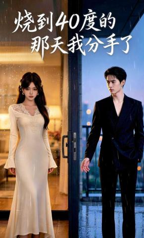 短剧《烧到40度的那天我分手了》海报